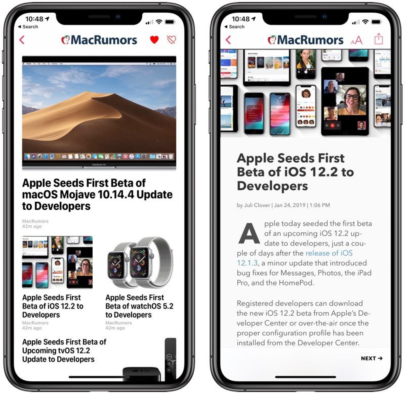 Apple news feed for mac